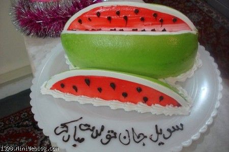 کیک هندونه 