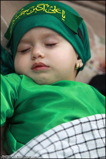 مدل لباس شیرخوارگان حسینی, مدل لباس علی اصغر همایش جهانی شیرخوارگان حسینی مهدیه تهران 91