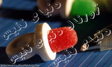 آبنبات کودک بشکل پستونک پستونک بچه شکلات آبنبات پستانک آموزش تهیه آبنبات پستانکی آموزش ساختن آبنبات پستونکی how to make a candy pacifier