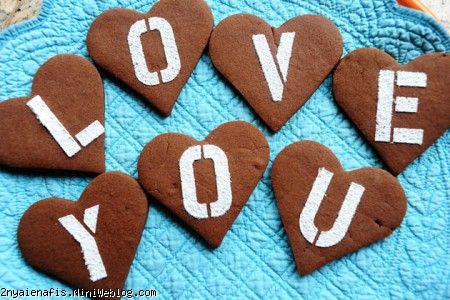   بیسکویت شکلاتی ولنتاین  Chocolate Valentine Cookies