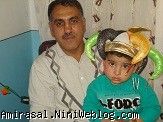 امیر و دایی نادر روز تولد 2 سالگی امیر