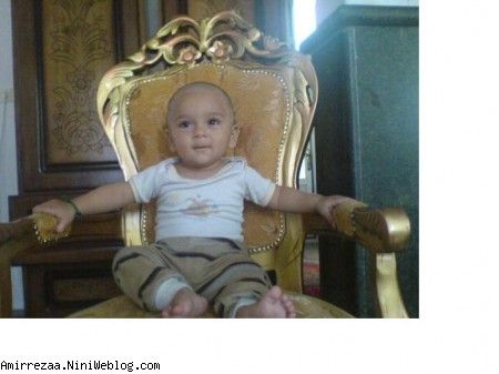 امیر رضا شش ماهه است