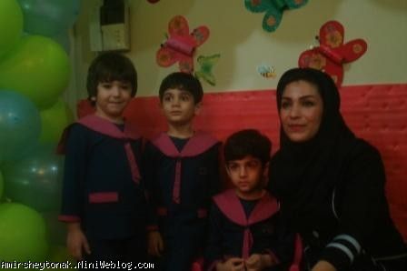 امیر و مربی خوبش ملیحه جون