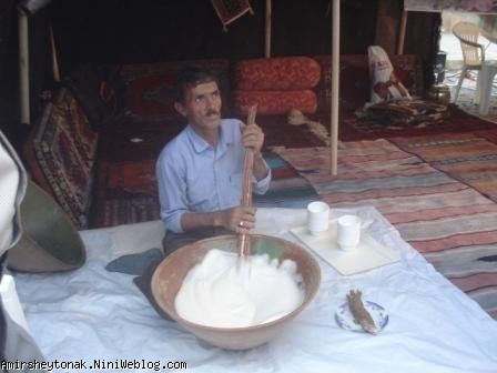 کف محلی یا بستنی زمستانی (احتمالا از چهارمحال )