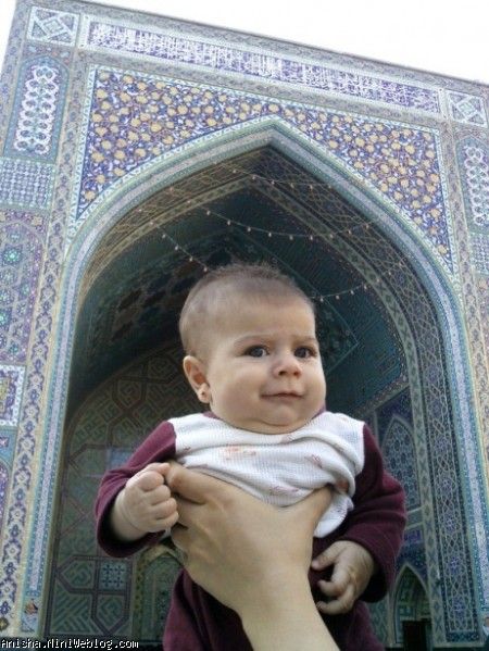 آیلین در حرم امام رضا