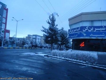 برف بیرجند