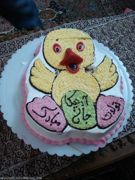 کیک تولد یکسالگی