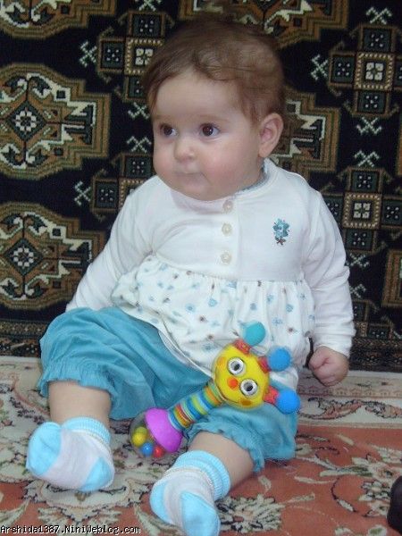 دختر نه ماهه من