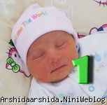 1 ماهگی آرشیدا 