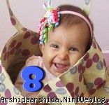8 ماهگی آرشیدا 