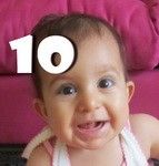 10 ماهگی آرشیدا 