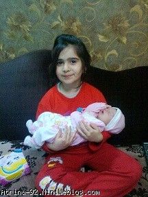 اترینا با دختر خالش ستایش خانوم