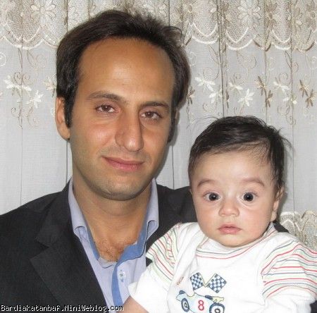 بردیا و بابایی بعد از عروسی (دیشب- عید قربان)