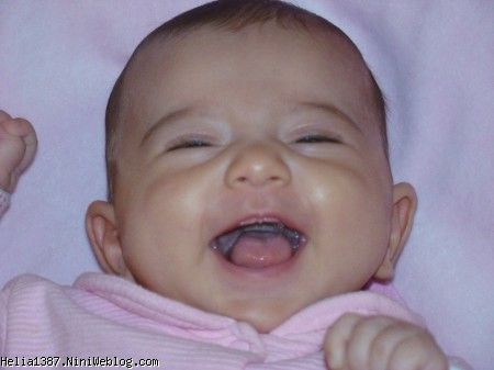 خوش خنده ترین دختر دنیا
