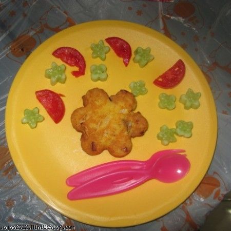 تزئین غذای کودک
