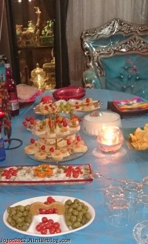 سفره هفت یسن 94 و غذاهای فینگر فودی