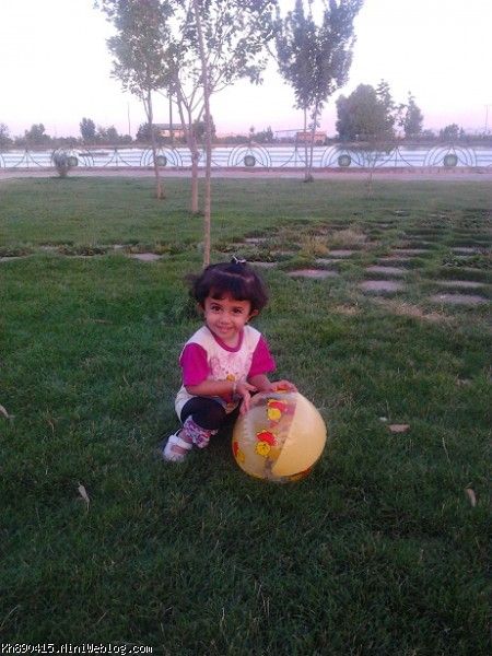 کوثرجون در پارک