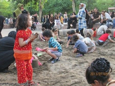 اینم ماسه بازی در پارک ملت چند روز قبل از سالگرد تولدم