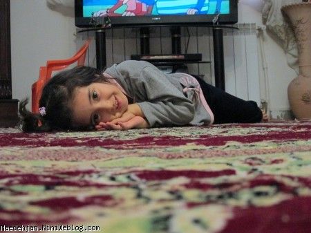 عکسهای زمستانه 92 دختر بابا