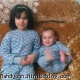 مهدیه و مهدیار در خانه