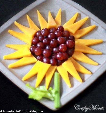 انگور به شكل گل