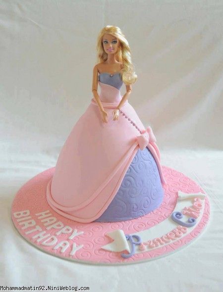 کیک تولد دخترونه 1