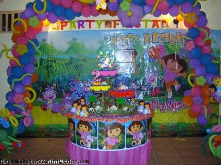 dora birthday party