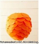 DIY Petal Paper Lamp