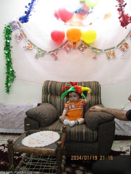 بهداد بعد از تولد شدن !