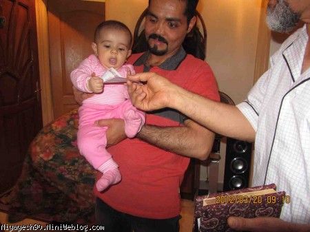 عیدی گرفتن از بابا جون