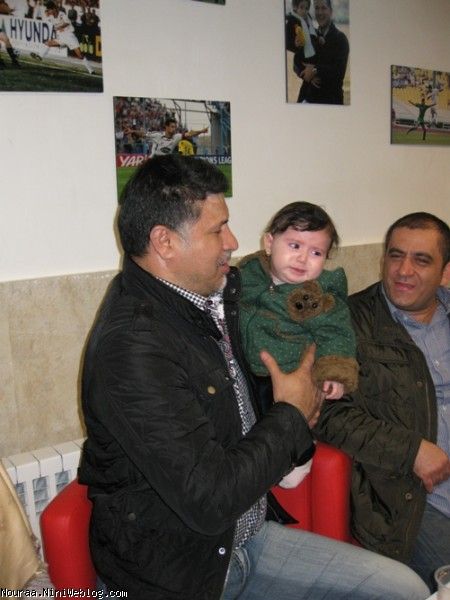 نورا و علی دایی