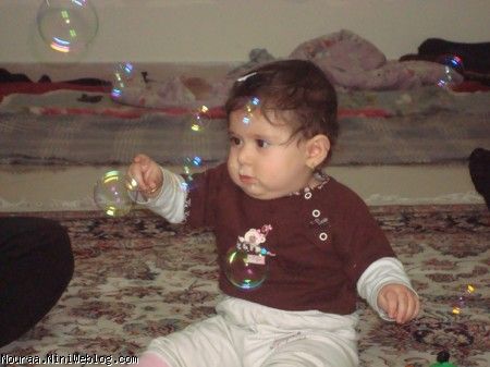ای جانم نورا وحباب ها