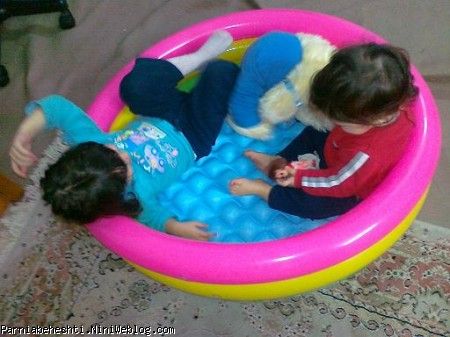 پرنیا در منزل خاله سانی 