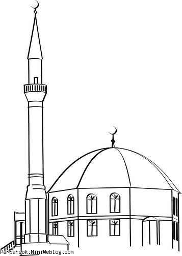 رنگ آمیزی مسجد