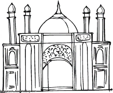 رنگ آمیزی مسجد