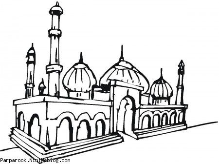 رنگ آمیزی مسجد