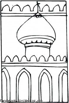 رنگ آمیزی مسجد
