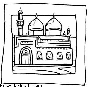 رنگ آمیزی مسجد