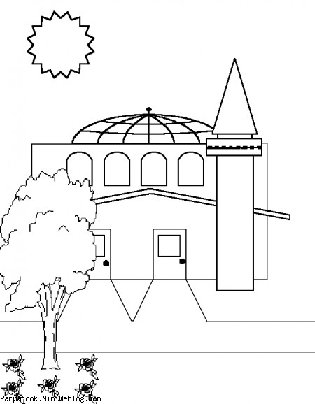رنگ آمیزی مسجد