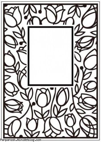 رنگ آمیزی گل لاله