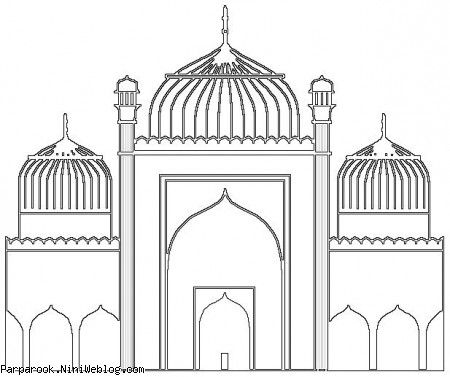 رنگ آمیزی مسجد
