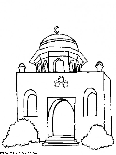 رنگ آمیزی مسجد