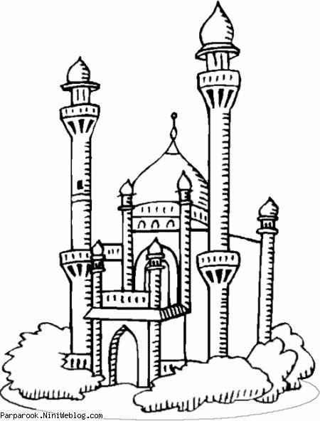 رنگ آمیزی مسجد
