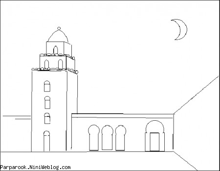 رنگ آمیزی مسجد