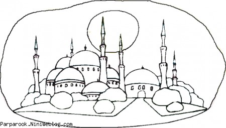 رنگ آمیزی مسجد