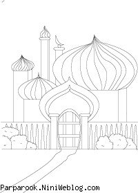 رنگ آمیزی مسجد