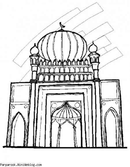 رنگ آمیزی مسجد