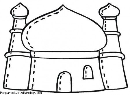 رنگ آمیزی مسجد