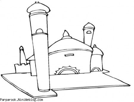 رنگ آمیزی مسجد