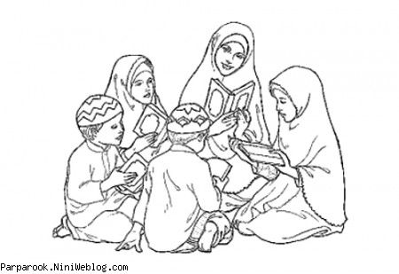 رنگ آمیزی طرح قرآن